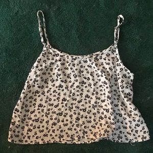 Flowered Tank Top